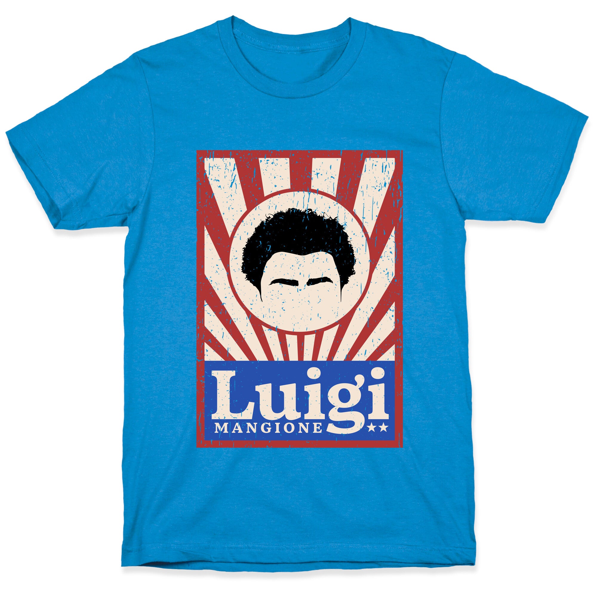 Luigi Mangione Campaign Poster T-Shirt